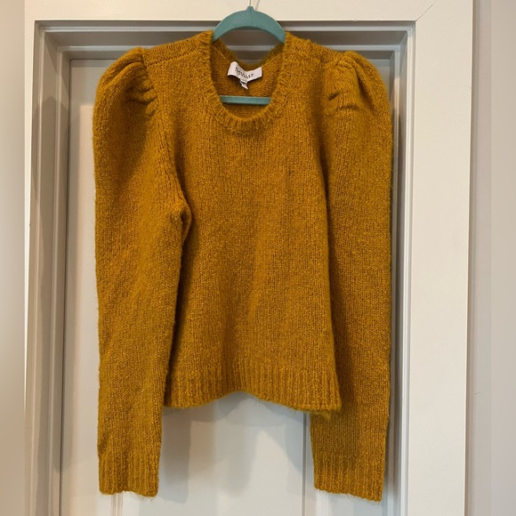 DEREK LAM 10 CROSBY Locken Puff Sleeve Sweater - Picture 4 of 5